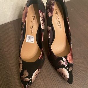 Christian Siriano Floral Heels.